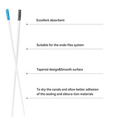JMU Dental Absorbent Paper Points .02/.04/.06 Taper #F1-F3 Assorted