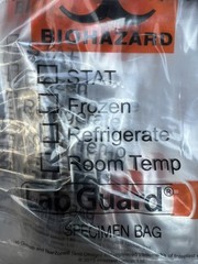 Medegen Medical Products 4075 Specimen Trnsprt Bags 6X9″ Zip Closure Lot