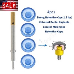 Zimmer Tapered Screw-Vent 4.5mm Internal Hex Implant 1-5mm for Locator Abutment