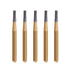 10Pcs Dental Tungsten Carbide Burs Crown Cutter Cutting Transmetal FG 1957