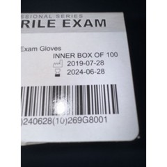 Case=10 AMMEX APFN42100 Nitrile Small Medical Gloves