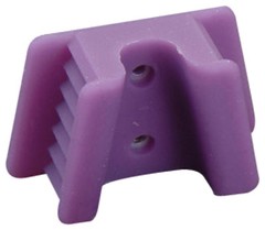 Silicone Mouth Props Bite Blocks (2) Adult Large Purple Dental Tattoo Piercing