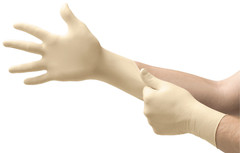 *100-Gloves* MicroFlex Diamond Grip Powder-Free Latex Exam X-Small MF-300-XS