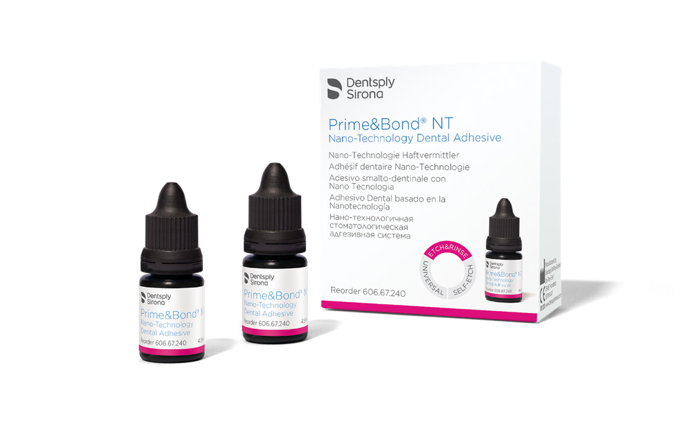 Dentsply Sirona 60667240 Prime & Bond NT Light Cure Refill Kit 4.5 mL 2/Pk