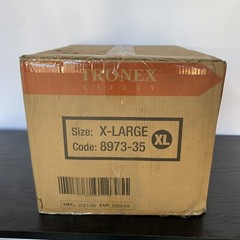 Case of 1000 TRONEX 8973-35 X-large Vinyl Powder Free Disposable Gloves XL￼