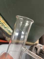 PYREX 3000ml Round Bottom W/ Stem On Neck Flask 16.5 Inch Tall VTG Science Lab