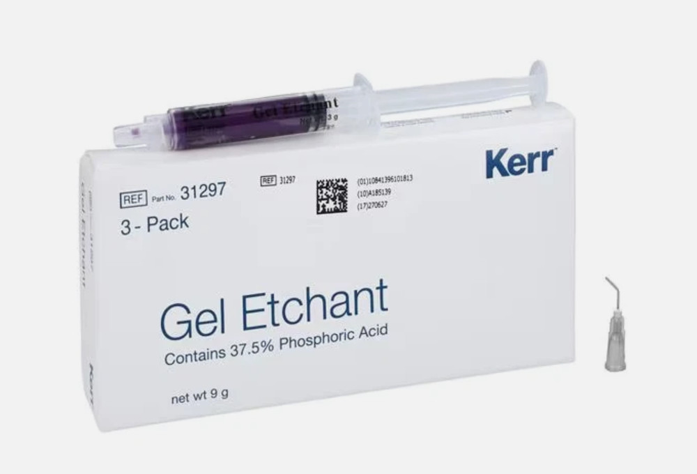 Kerrr Gel Etchant Kit Purple Dispensers 3/Pk