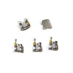 AZDENT Dental Orthodontic Brackets Braces Mini Roth MBT Slot 022/018 Hooks 345