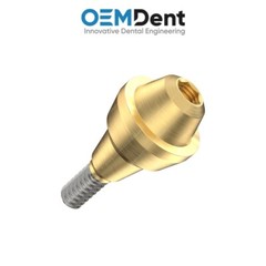 Dental Straight Multi Unit 1.6mm Titanium Set NP Nobel Active®Compatible Conical