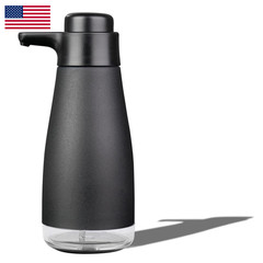 Aike 15Fl.Oz Liquid Soap Dispenser For Dish And Hand Soap Matte Black Ak1062