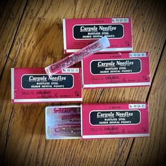 Vintage Carpule Dental Needles #4A-25 ga. Huber Dental Points (Lot of 4 Boxes)