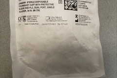 ZIMMER Tourniquet Disposable Cuff – Dual Port Single Bladder 34″ Exp 07/2027