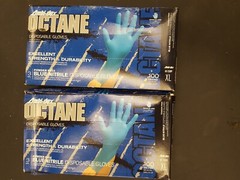 2 Pack Octane Nitrile Powder Free Glove – 63-230PF – 100 per Box Sz. XL