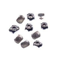 8 Models AZDENT Dental Orthodontic Lingual Buttons Bondable Round Base 10pc/pack