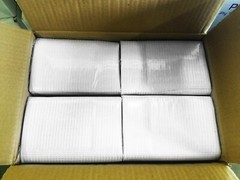 Avalon Towel Bib, 1081, 1 Case, White, 500 pcs