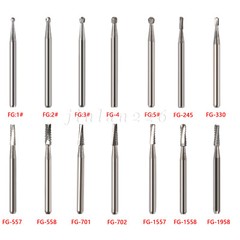 FG Carbide Burs Friction Grip (100-10) Bur