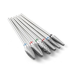 AZDENT Dental Lab Tungsten Carbide Burs HP 2.35mm for Slow Low Speed Handpiece