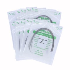 10Pc/pack Dental Orthodontic Arch Wire Ortho Niti Heat Thermal Activated Round