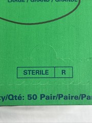 MEDLINE Aloetouch 12” Nitrile Exam Gloves Sterile *1 Box 50 Pair* Size: Large
