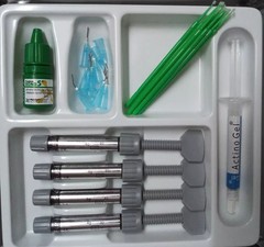 Dental FUSION Light Cured Universal Nano Hybrid 7 Composite , Bonding & Etch Kit