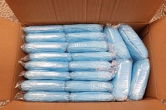 1000-count Disposable Non-Skid Non-Woven Shoe Covers – LARGE – Blue