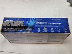 2 Boxes! Ambi-dex Octane Blue Medium Nitrile Disposable Gloves 3 mil #63-233PF/M