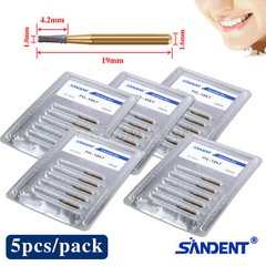 Dental Tungsten Steel Carbide Crown Metal Cutting Burs For High Speed FG-1957