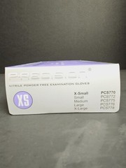 Adenna Precision Nitrile Gloves X Small Powder Free 10 Boxes with 100 Gloves Ea