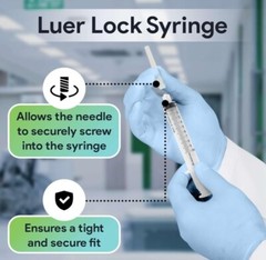 Plastic Syringes without Needle 5ml 10ml 20m 5ml 1ml Luer Lock Sterile Syringe