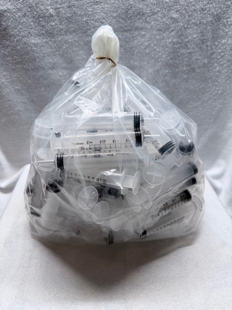 EPS Monoject Oral Medication Syringe 10 mL Clear 100 Count Box New