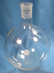 GLASSFORM 3000 ML ROUND BOTTOM FLASK 34/45 FREE SHIPPING
