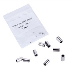 10Pc/Pack Dental Ortho Lingual Button Bondable Crimpable Hook Tube Small / Large