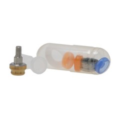 US Dental Zimmer Tapered Screw-Vent Locator Abutment w/PEEK Caps 4.5mm Platform