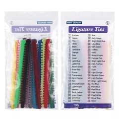 1000 Pcs Dental Orthodontic Ligature Ties Braces Elastics Rubber Bands Ligadura