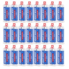 24Pc Heavy Body Fast Rapid Set Dental Impression Material 50mL Cartridge VPS PVS