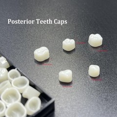 120 Pcs False Teeth Crown Repair Kit Dental Anterior and Posterior Veneers…