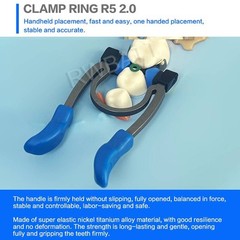Dental Matrix Bands Ring Sectional Matrix System Wedges Pliers Fit Palodent V3