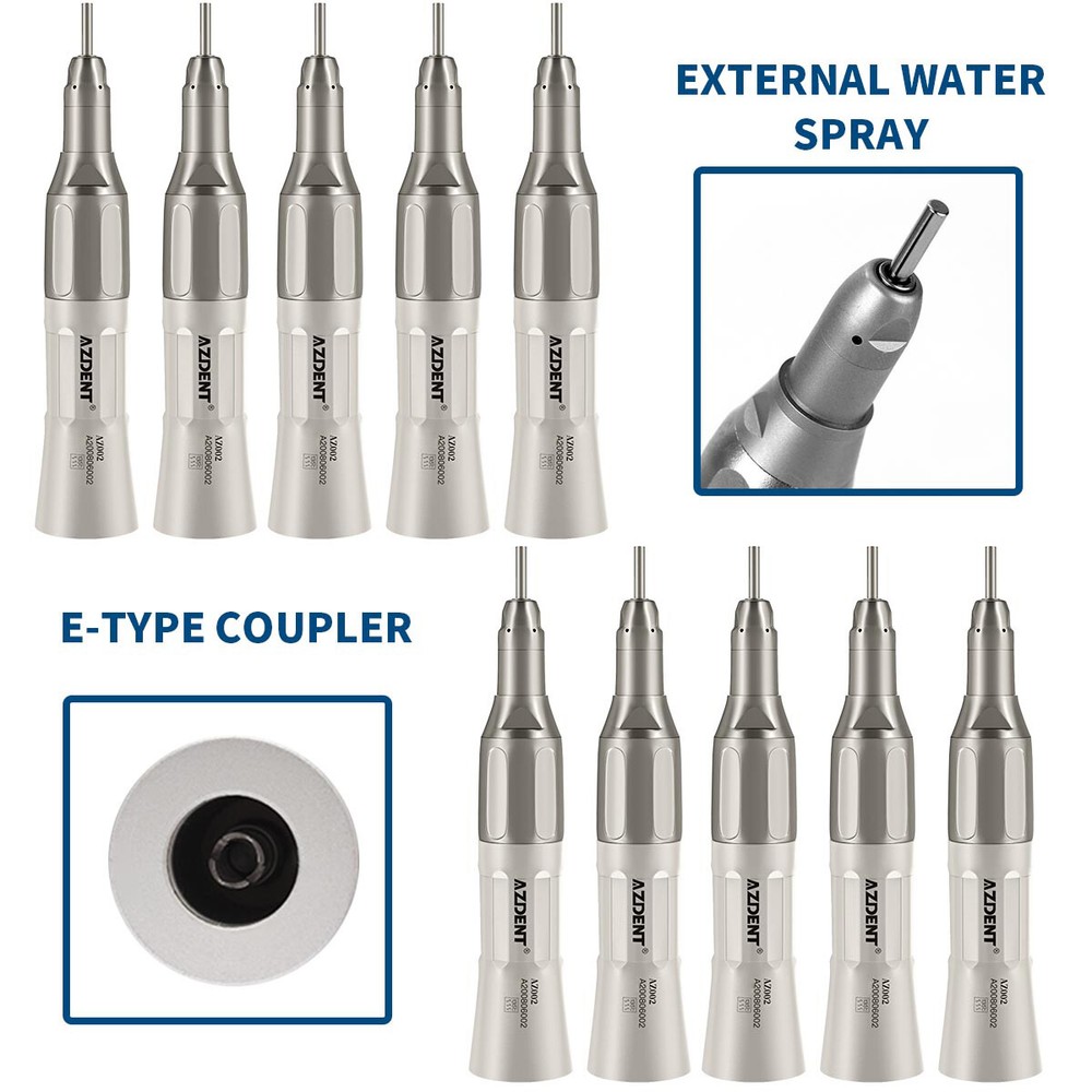 Joydental Dental 1:1 Slow Low Speed Straight Handpiece Nose Cone E-type HP