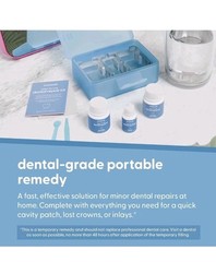 Dental Tooth Repair Kit, Dental-Grade Materials, Temporary Filling Composite …