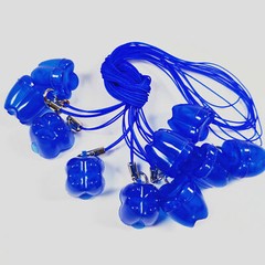 Dental Milk Teeth Holder Box Plastic Necklace Tooth Shape Baby Kid Toy 10Pc/Pack