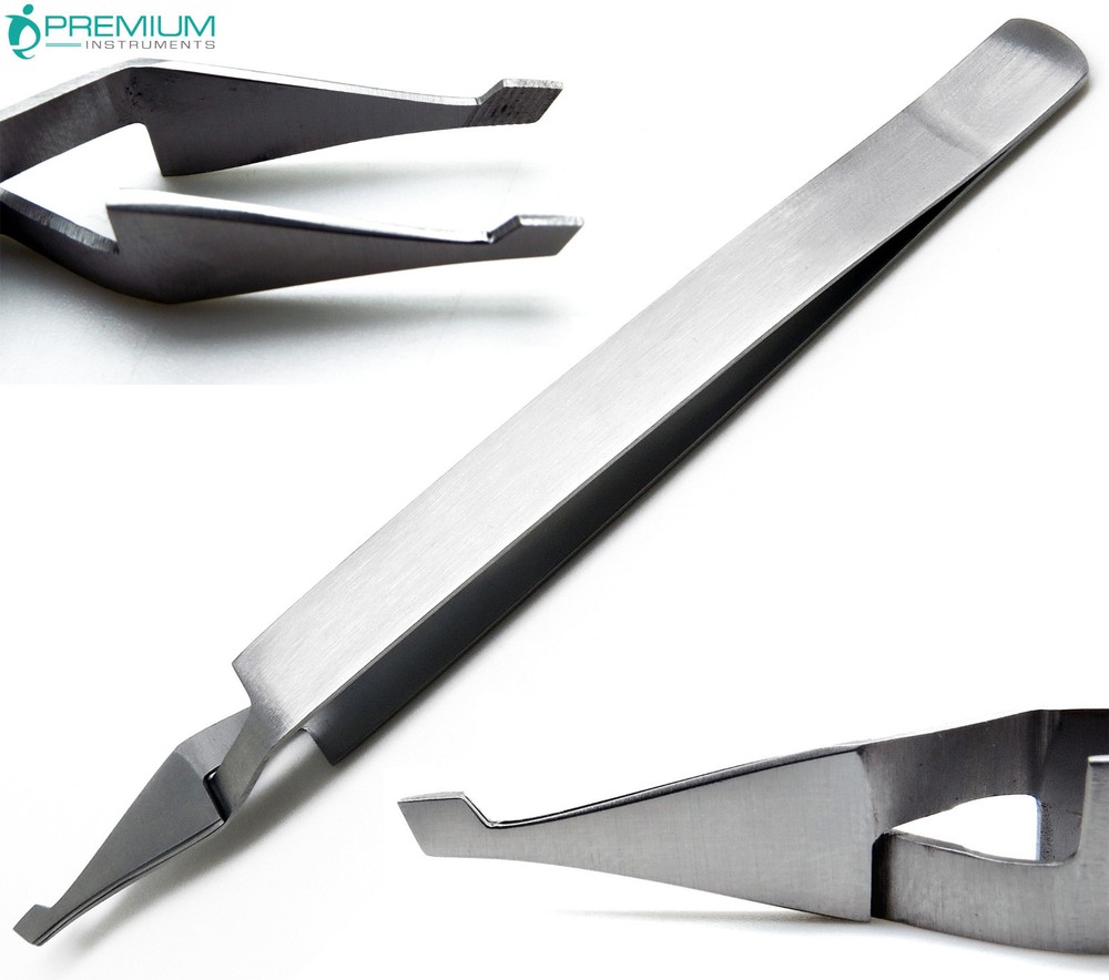 Tweezers De Bonding Small End Bracket Placement Dental Orthodontics Instruments