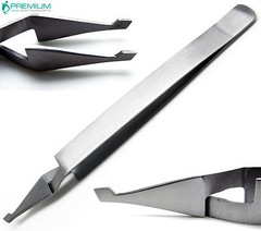 Tweezers De Bonding Small End Bracket Placement Dental Orthodontics Instruments