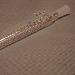 Lab glass graham condenser for distillation coil condenser 24/40 lab glassware