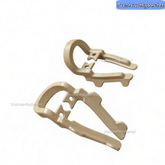 Dental Distal Free Rubber Barrier Isolation Clamp Versions PEEK Material S L