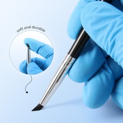 5PCS /Kit Dental Composite Resin brush Porcelain Teeth Silicone Pen Silicone