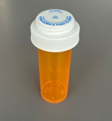 Amber Prescription Vials w/Reversible child resistant Caps *Lowest Price EVER*