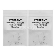 10Pc/Pack ETERFANT Dental Ortho Anterior Teeth Torque Springs Small/Medium/Large