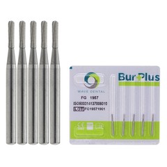 WAVE Dental FG 1957 1958 Carbide Burs Metal Crown Cutting Cross Cut Bur Prima