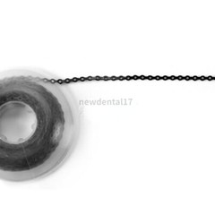 10PC Dental Orthodontic Elastic Rubber Power Chain Braces Bands Short/Long/Close