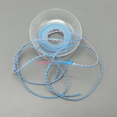 1 Roll Double Color Elastolink Elastic Power Chains (Ultra) Long Short 10 Sizes